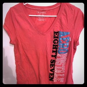 Aeropostale pink t-shirt size XL